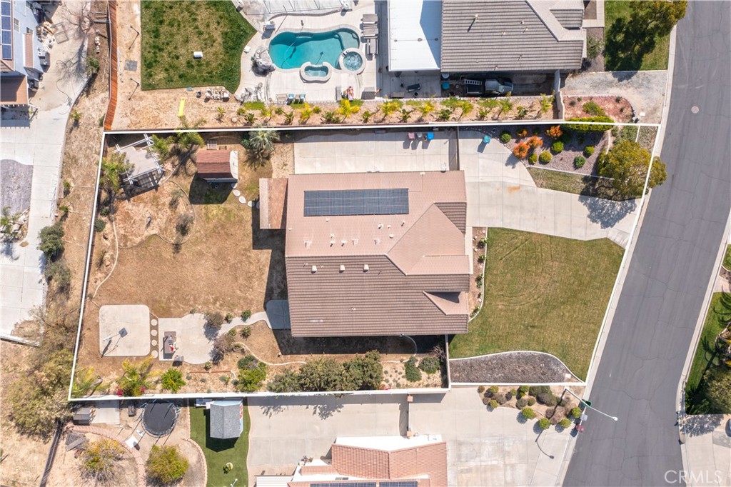 19128 Trail Ride Court Perris, CA 92570 - Photo 47 of 50 an aerial view of houses with outdoor space