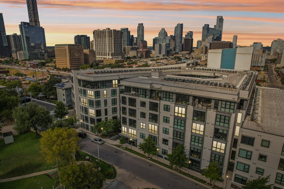 800 Embassy Drive, Unit 429 Austin, TX 78702 - Photo 6 of 40 a city view with tall buildings