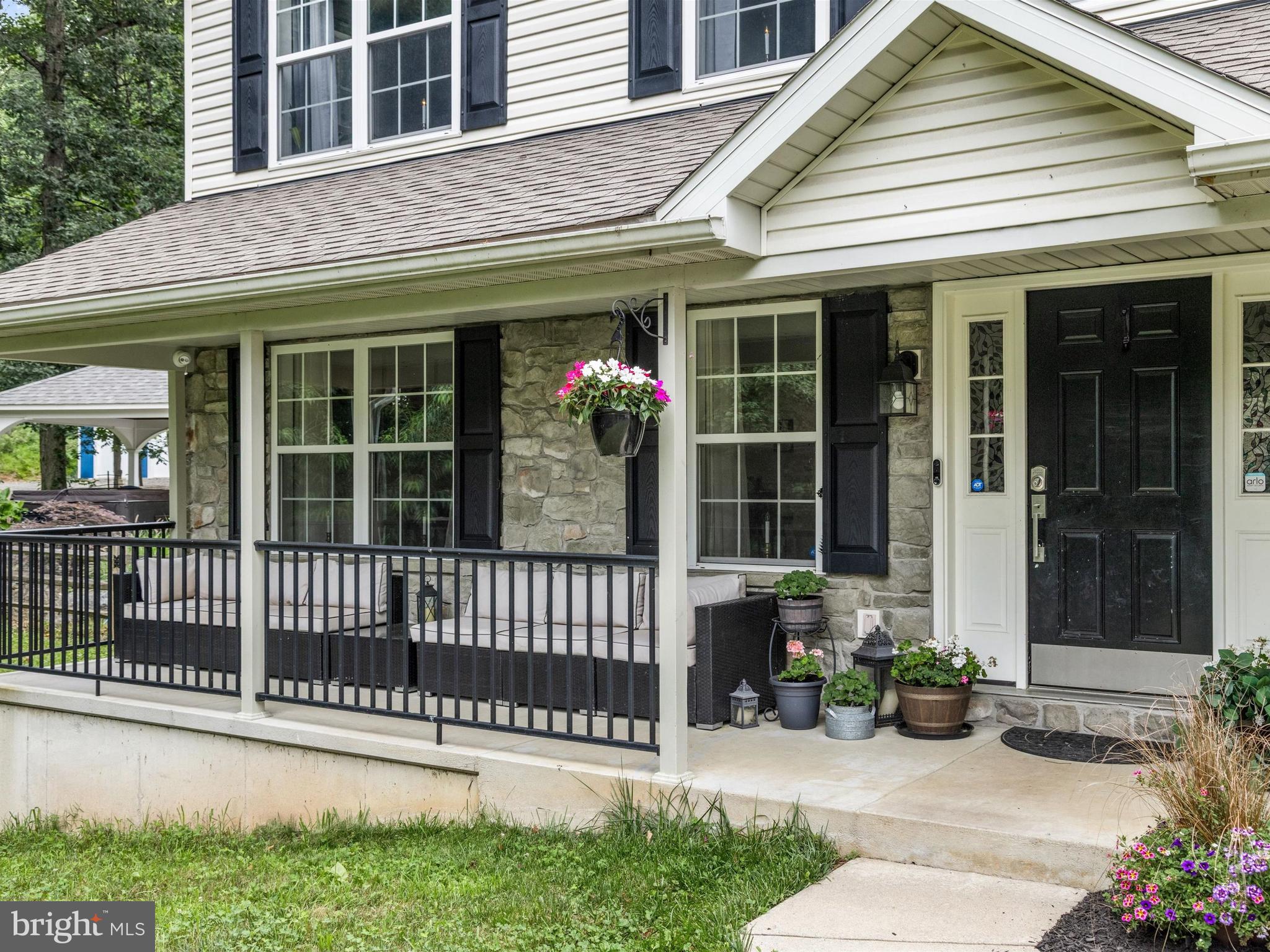 317 Blandon Road Fleetwood, PA 19522 - Photo 10 of 55 Charming covered front porch