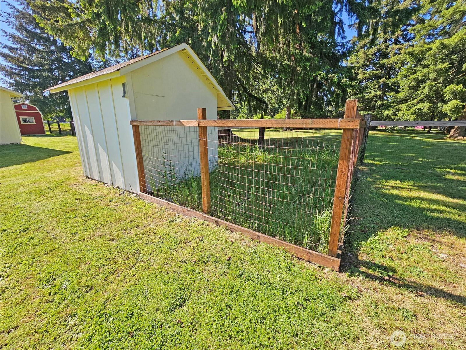 17103 Camas Run Lane Southwest Rochester, WA 98579 - Photo 26 of 40 a view of a backyard