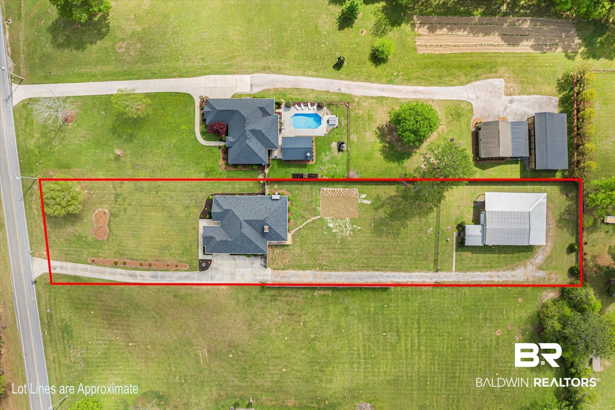 14342 Styx River Road Stapleton, AL 36578 - Photo 43 of 56 Aerial View