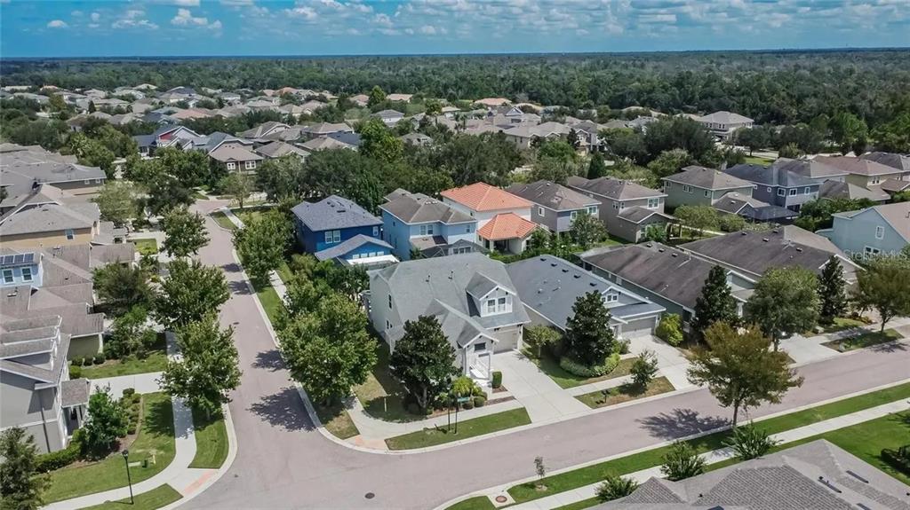 14302 Rolling Dune Road Lithia, FL 33547 - Photo 62 of 88 an aerial view of multiple house