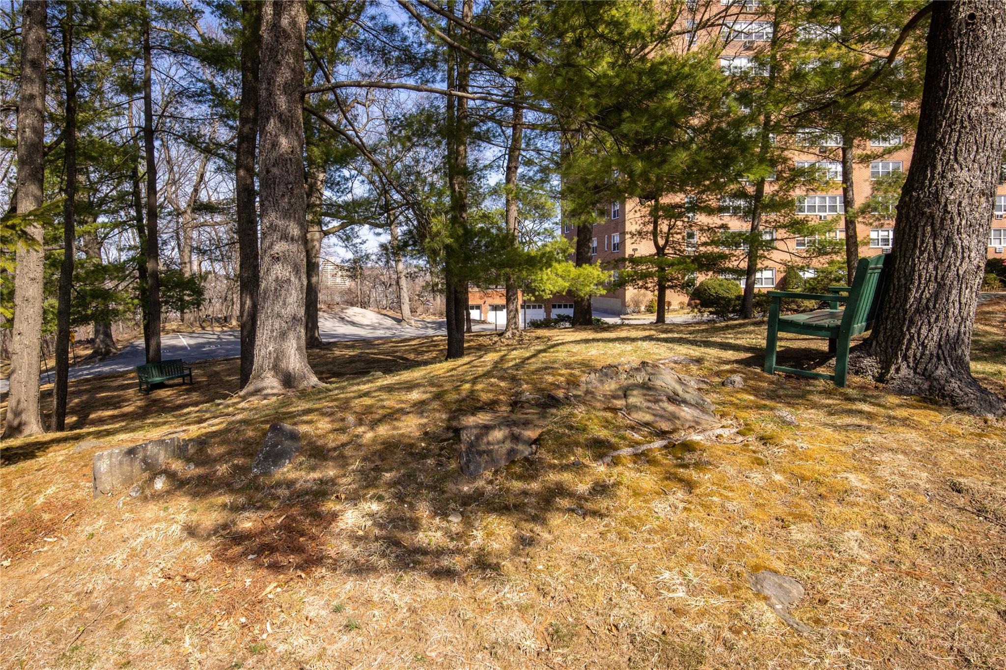 615 Palmer Road, Unit 602 Yonkers, NY 10701 - Photo 21 of 23 a view of a yard with a tree