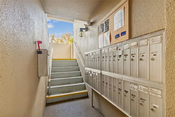 a view of entryway with stairs
