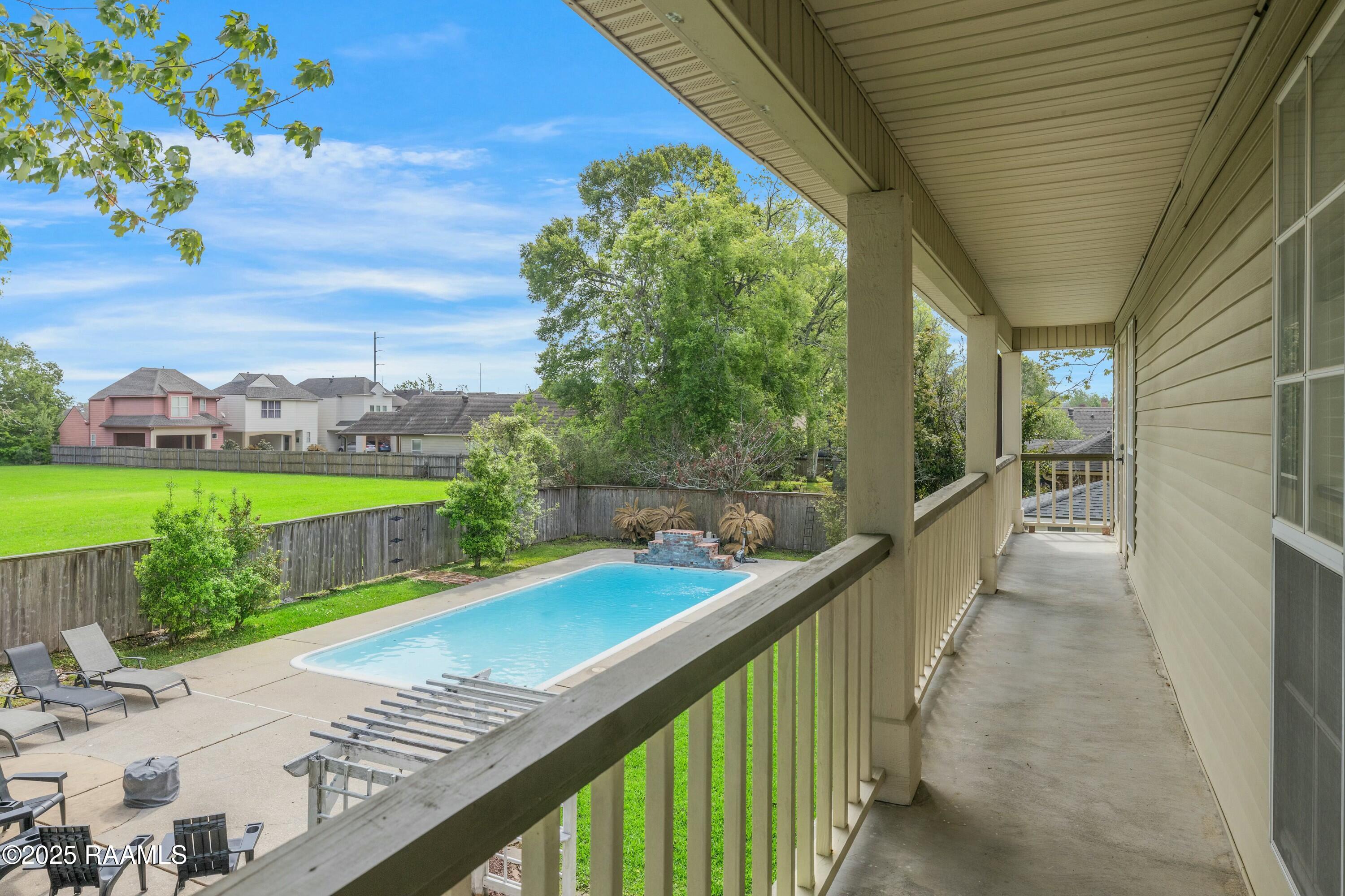 210 Old Settlement Road Lafayette, LA 70508 - Photo 25 of 31 Balcony View