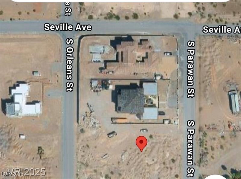 South Parawan Street Henderson, NV 89015 - Photo 4 of 11 Map / location featuring property parcel outlined