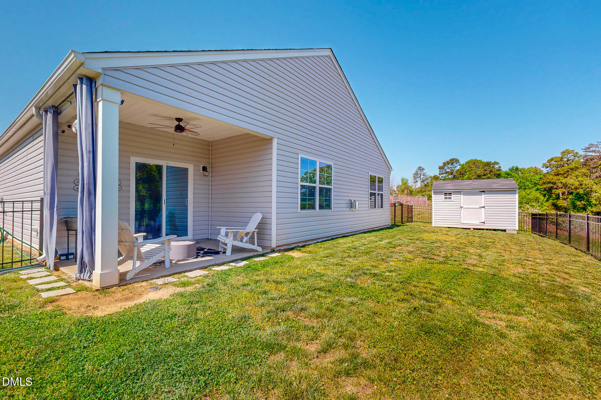 1017 Broadlands Way Graham, NC 27253 - Photo 7 of 32 a house view with a backyard space