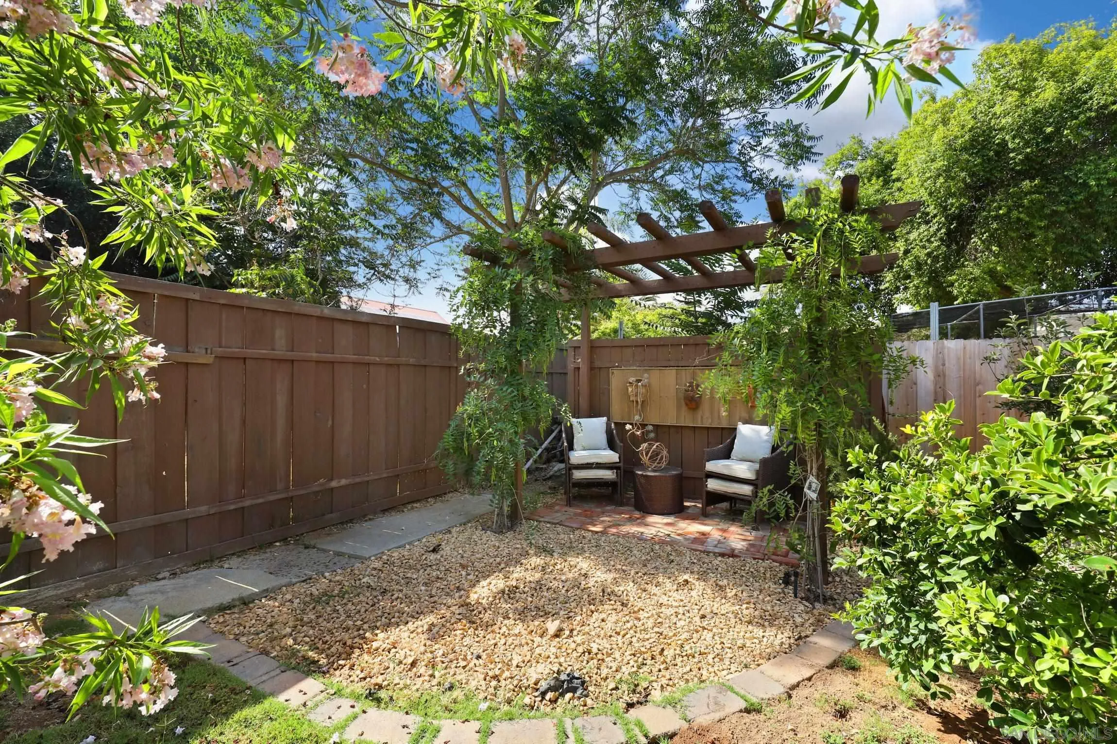 13107 Sudan Road Poway, CA 92064 - Photo 35 of 59 a garden view with a seating space