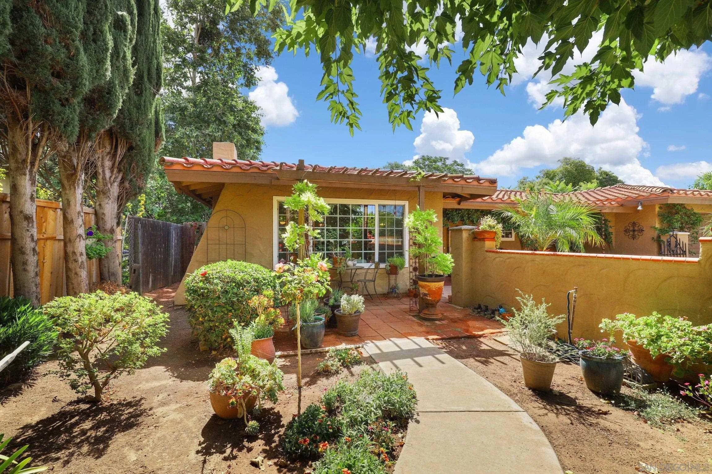 13107 Sudan Road Poway, CA 92064 - Photo 40 of 59 a view of a garden with potted plants