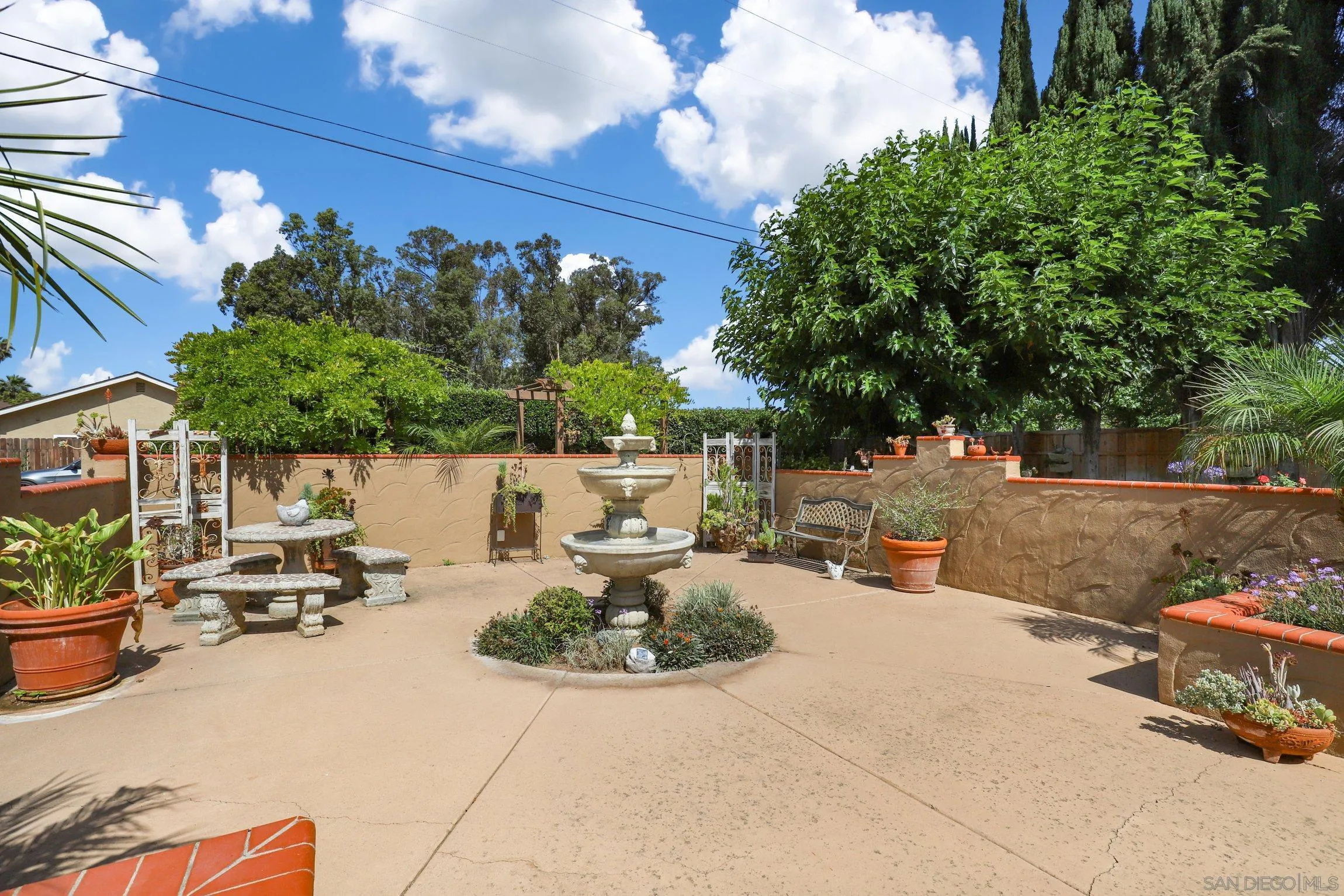 13107 Sudan Road Poway, CA 92064 - Photo 48 of 59 a view of a backyard with sitting area
