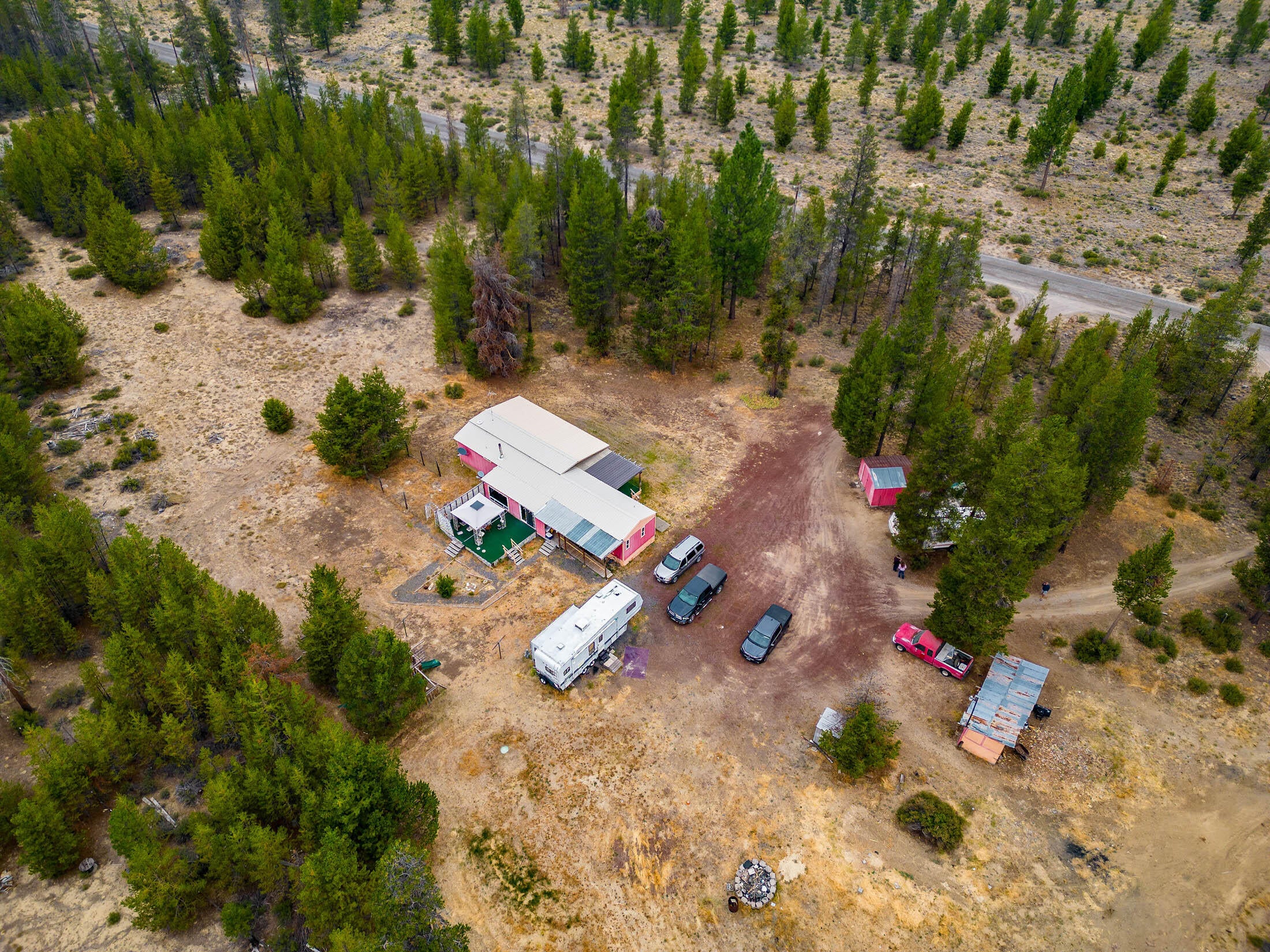 7464 Howard Road La Pine, OR 97739 - Photo 4 of 14 7464 Howard Rd aerial_0033 copy