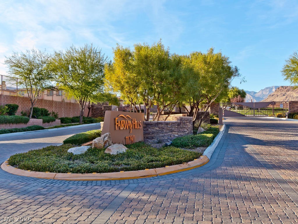 11280 Granite Ridge Drive, Unit 1037 Las Vegas, NV 89135 - Photo 46 of 51 Entry to Fairway Hills