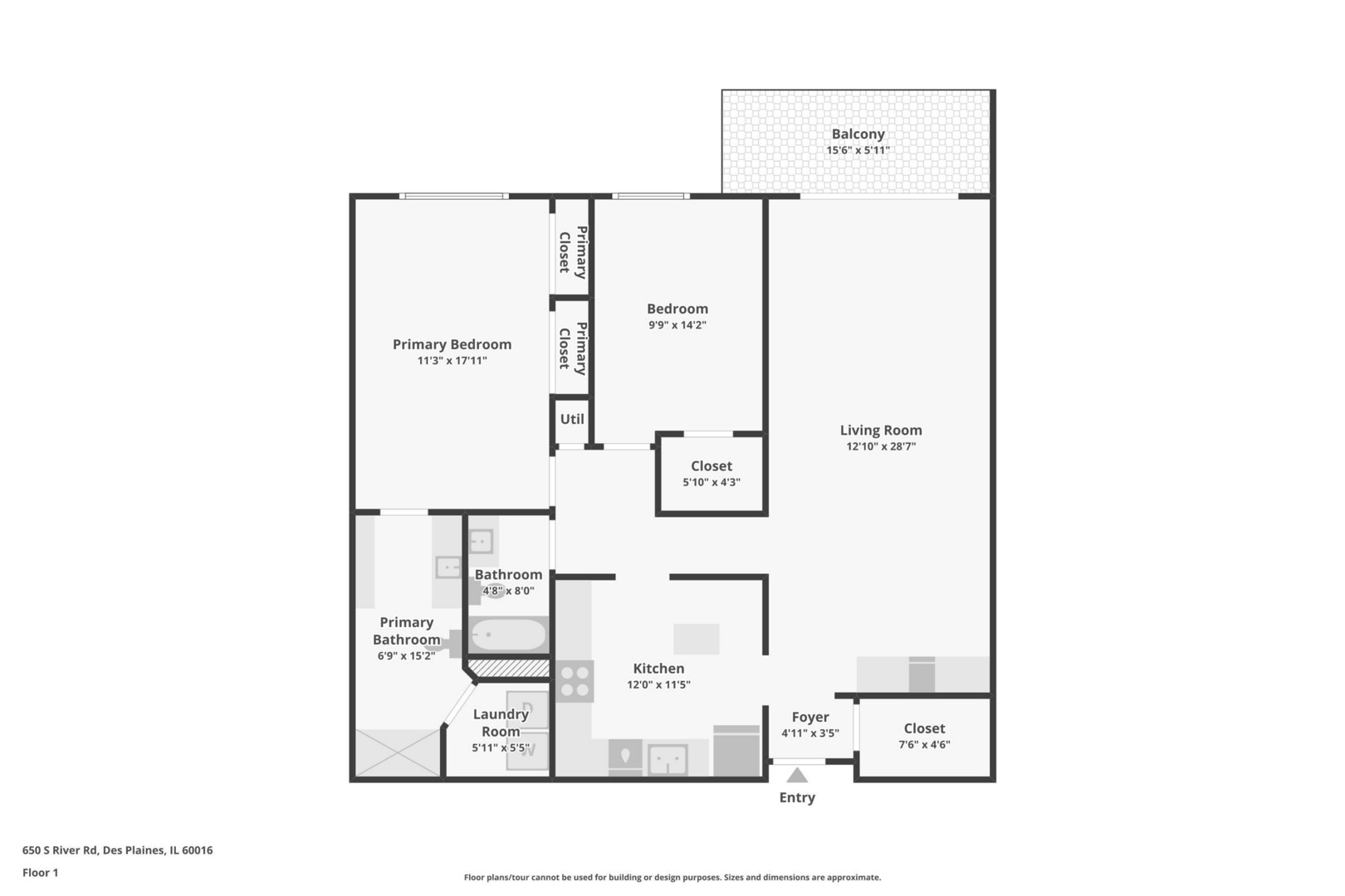 650 South River Road, Unit 306 Des Plaines, IL 60016 - Photo 24 of 24 Gallery Image 24