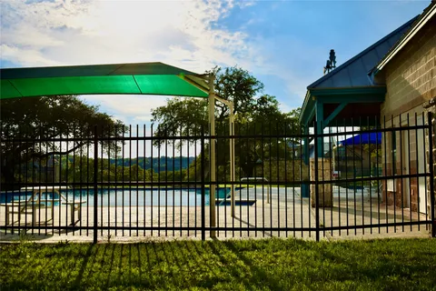 a picture of a building with yard