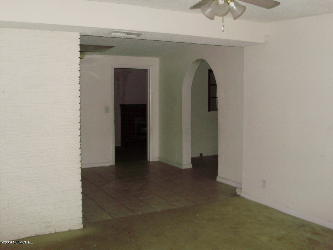 1705 Merivale Road South Jacksonville, FL 32208 - Photo 4 of 5 Living Room to Dining Room