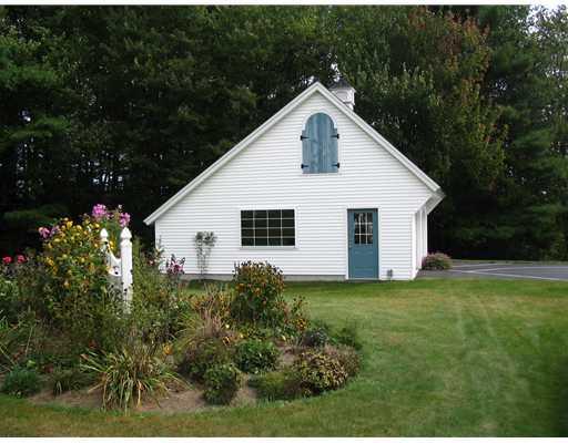 14 W Road Kents Hill, ME 04349 - Photo 23 of 25 Yard/Garden. and detached garage side