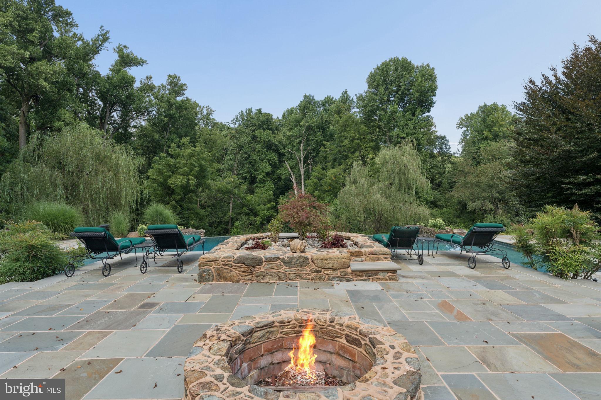 14678 Taylor Hill Road Glen Rock, PA 17327 - Photo 66 of 77 Stone Fireplace with built in water drainage