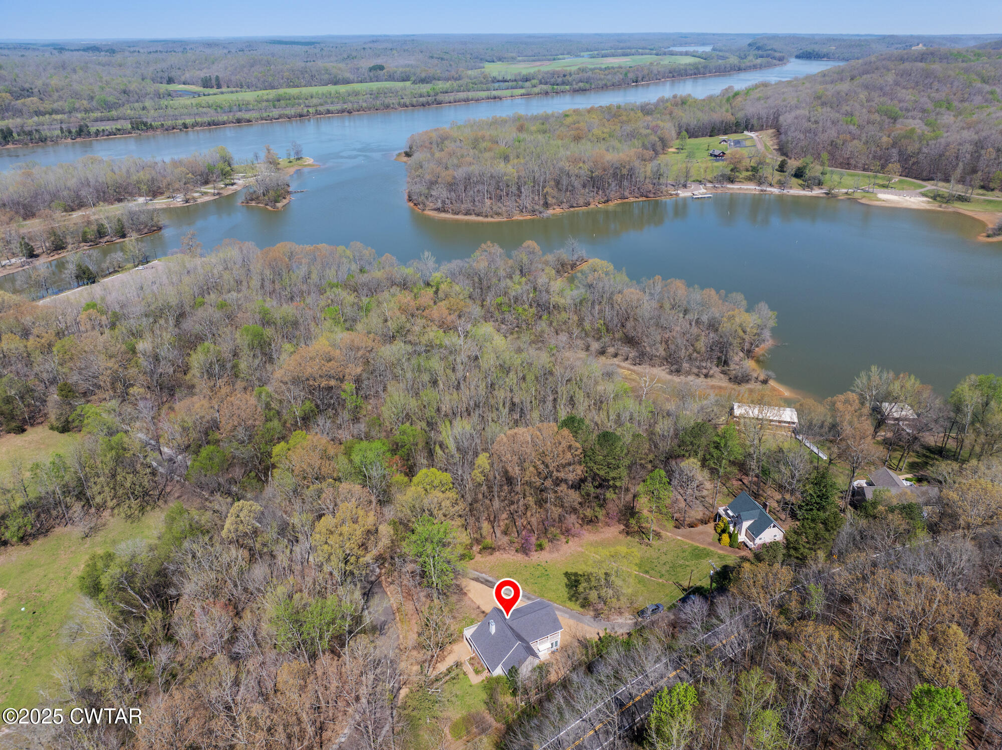48 Old Pump Station Road Linden, TN 37096 - Photo 4 of 49 a view of lake with mountain