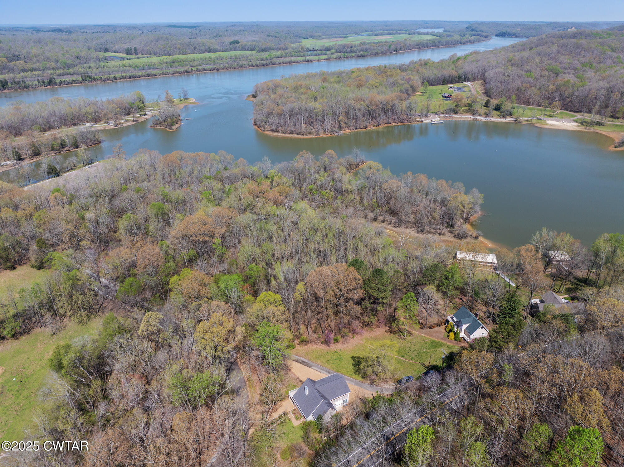48 Old Pump Station Road Linden, TN 37096 - Photo 9 of 49 a view of lake with mountain