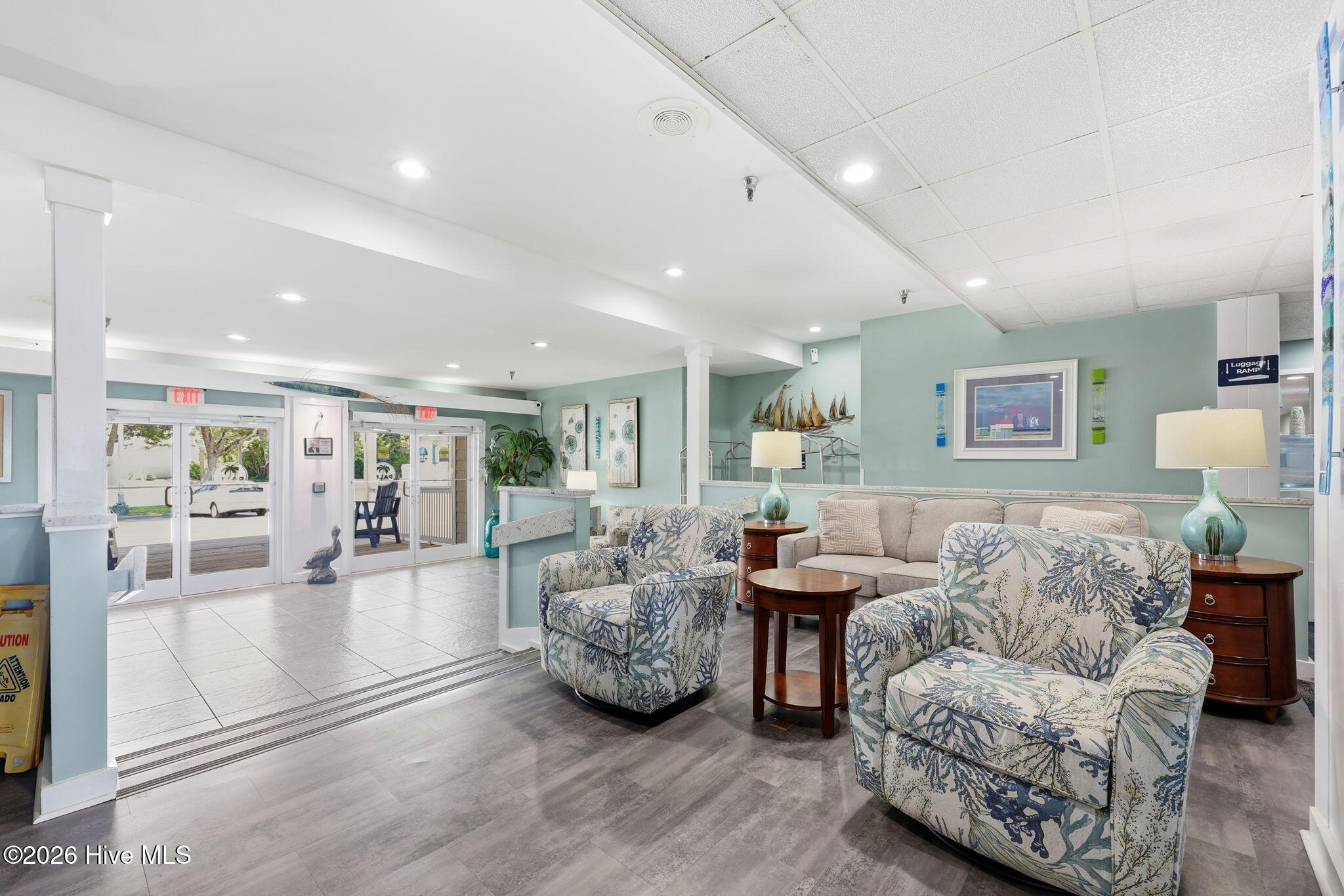 602 West Fort Macon Road, Unit 217 Atlantic Beach, NC 28512 - Photo 30 of 33 Palm Suites Lobby