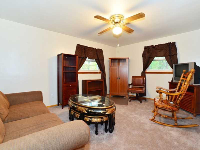208 Woodcroft Road Economy, PA 15005 - Photo 10 of 15 Bedroom. The second bedroom was most recently used as a sitting/tv room.