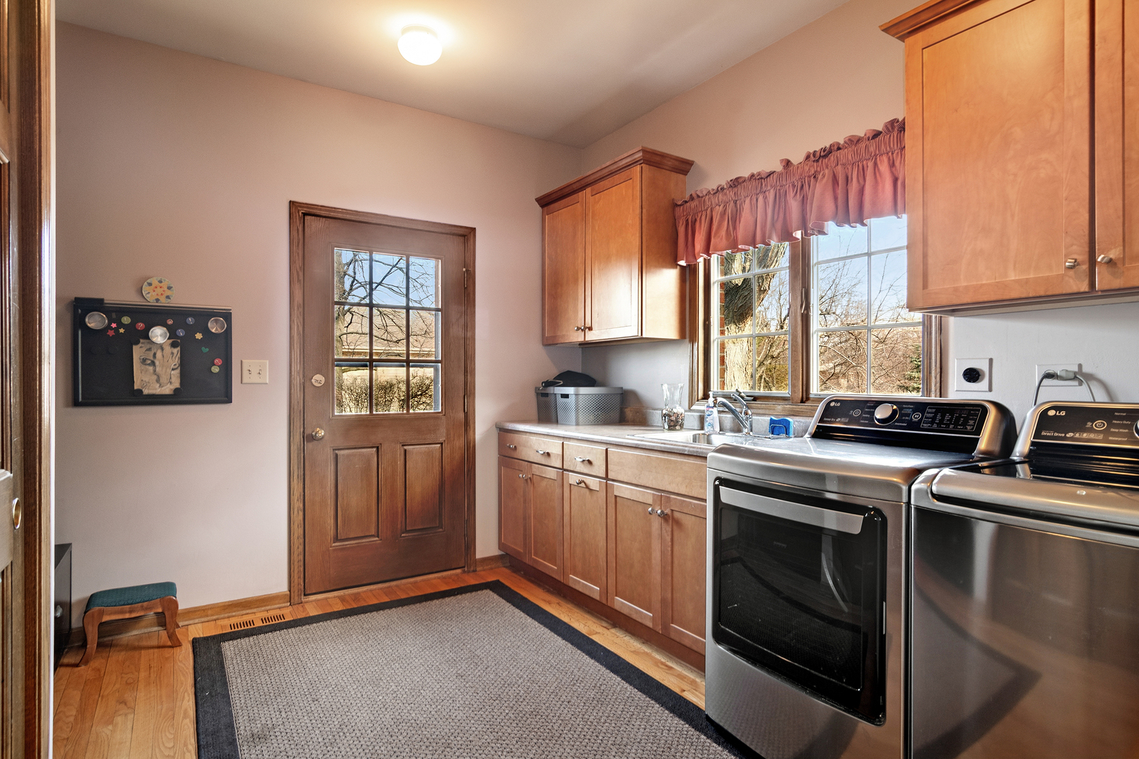 1515 Galloway Drive Inverness, IL 60010 - Photo 23 of 60 a kitchen with stainless steel appliances granite countertop a stove a sink and a refrigerator