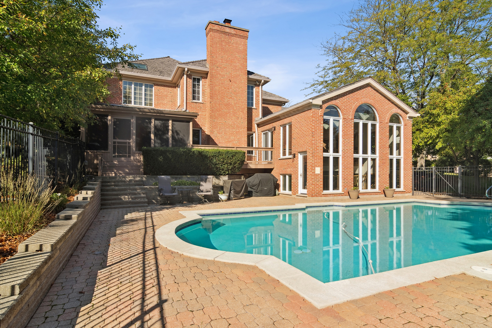 1515 Galloway Drive Inverness, IL 60010 - Photo 47 of 60 a view of a house with pool and chairs