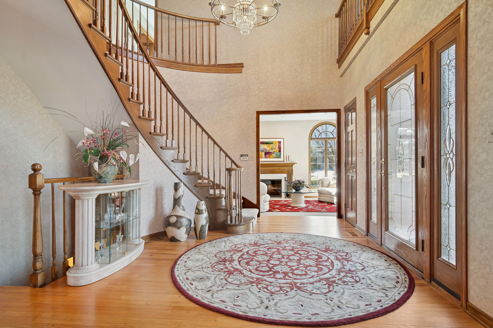 1515 Galloway Drive Inverness, IL 60010 - Photo 9 of 60 a view of an entryway with wooden floor