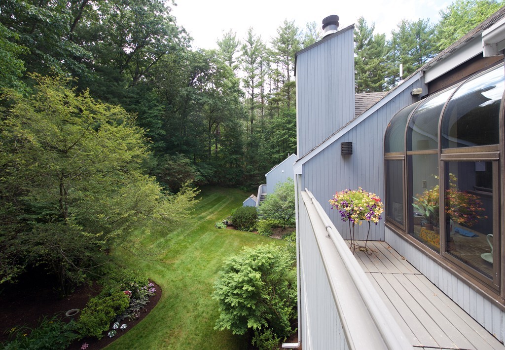 82 Sudbury Road Weston, MA 02493 - Photo 20 of 23 a view of balcony with garden