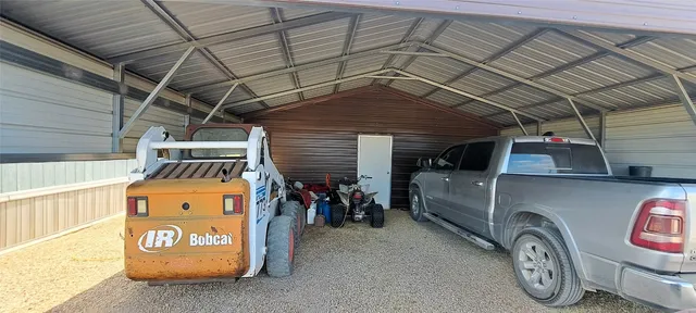 a view of car garage