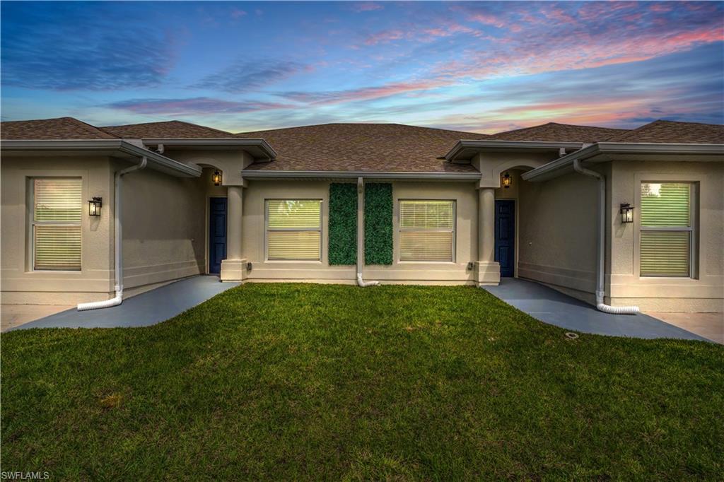 3802 La Rue Street Fort Myers, FL 33905 - Photo 2 of 40 Twilight Front of Home