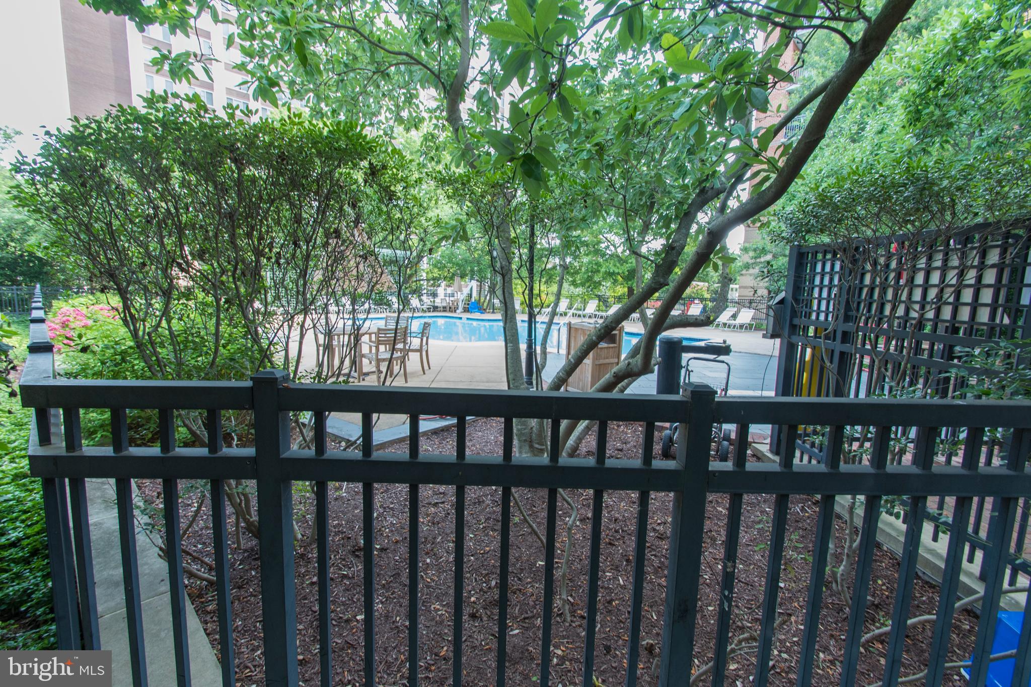 11700 Old Georgetown Road, Unit 807 North Bethesda, MD 20852 - Photo 36 of 37 a view of a wooden roof deck