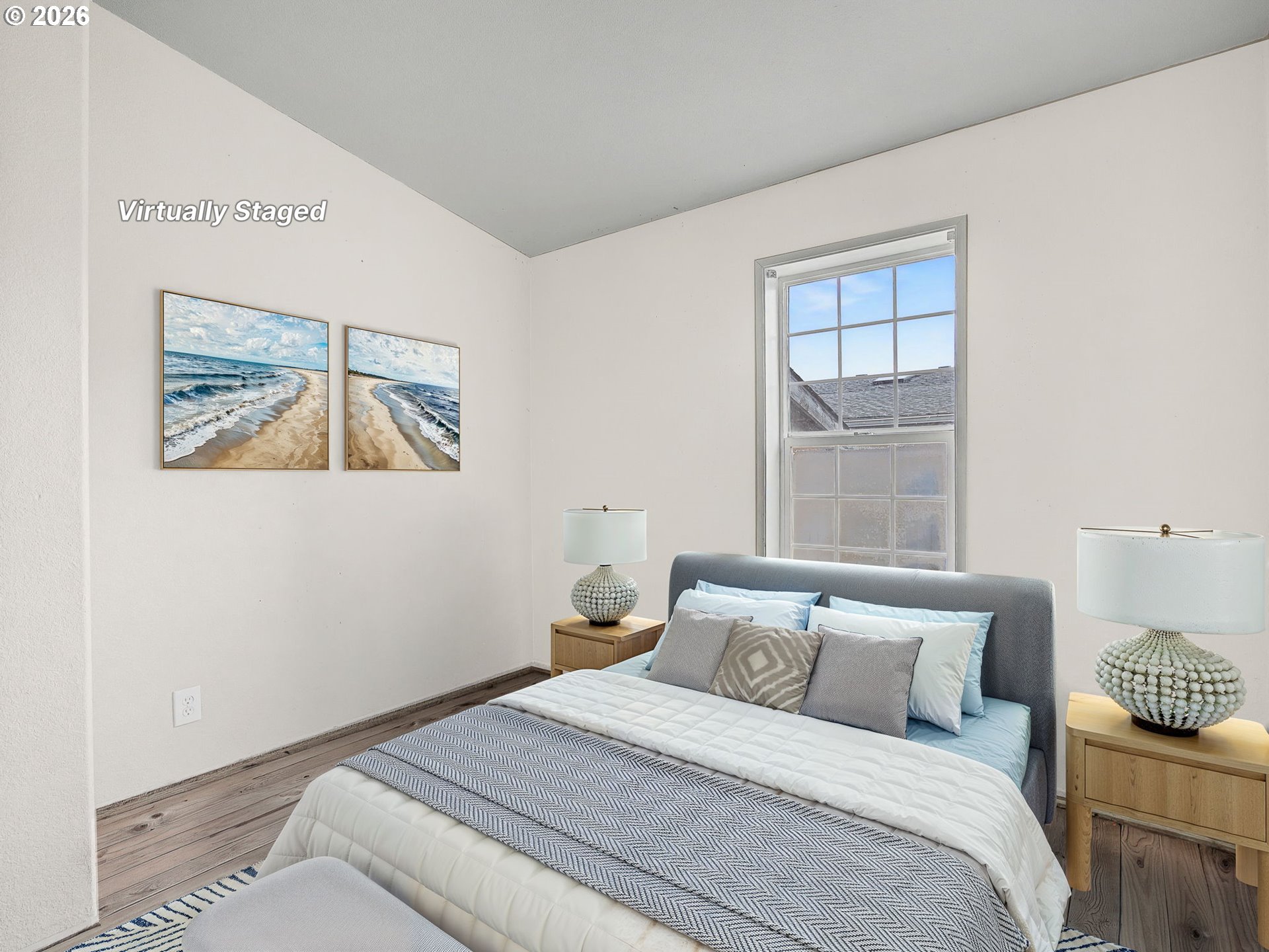 2965 Northeast 206th Place Fairview, OR 97024 - Photo 33 of 44 a bedroom with a bed and a window