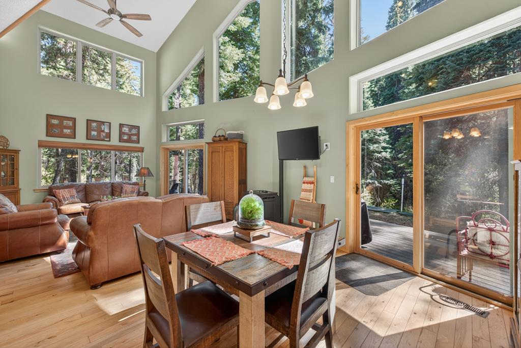 31 Eagle Trail Cascade, ID 83611 - Photo 6 of 50 The Great Room, The dining area has easy access to the deck; ideal for entertaining