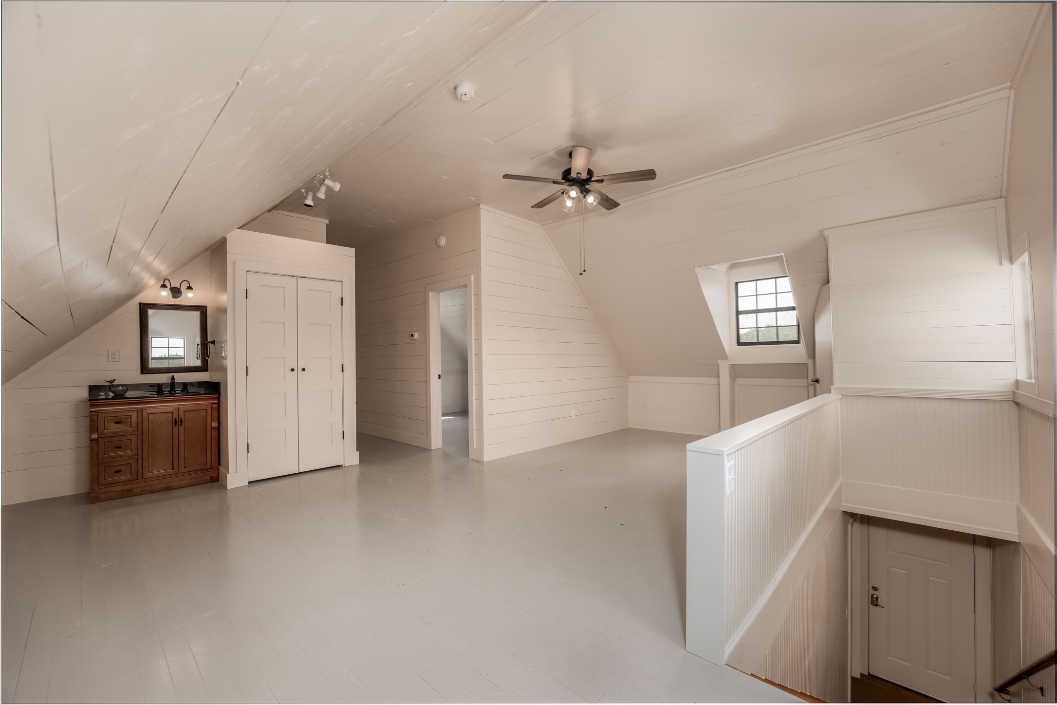 5939 Round Top Road Carmine, TX 78932 - Photo 20 of 28 a view of a kitchen with a sink and a refrigerator