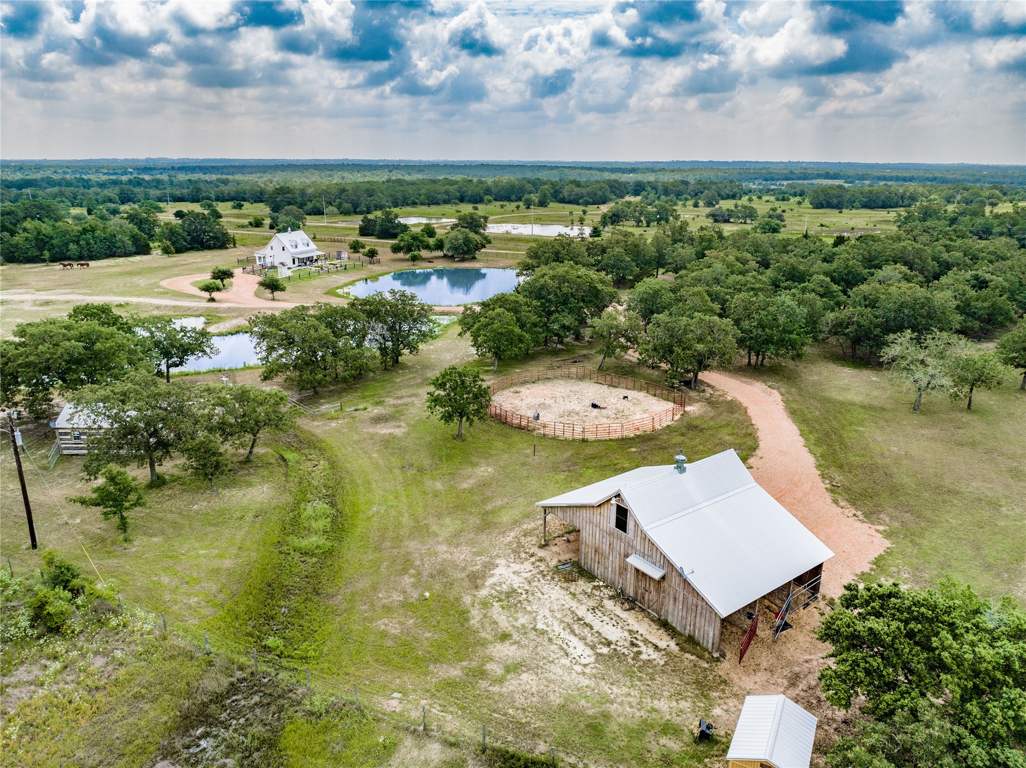 5939 Round Top Road Carmine, TX 78932 - Photo 5 of 28 a view of a lake in middle of the town