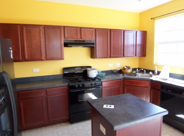 1663 West Turtle Creek Lane Round Lake, IL 60073 - Photo 6 of 25 a kitchen with wooden cabinets and a stove top oven