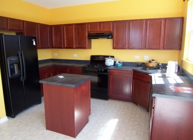 1663 West Turtle Creek Lane Round Lake, IL 60073 - Photo 7 of 25 a kitchen with stainless steel appliances granite countertop a stove a refrigerator a sink and dishwasher