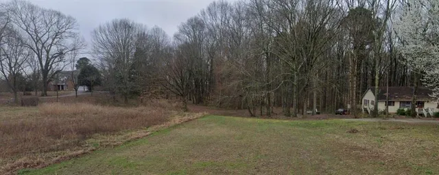 a view of outdoor space with trees