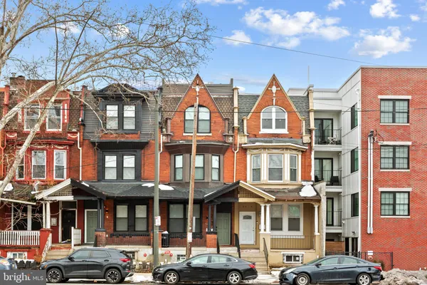 a front view of an apartment