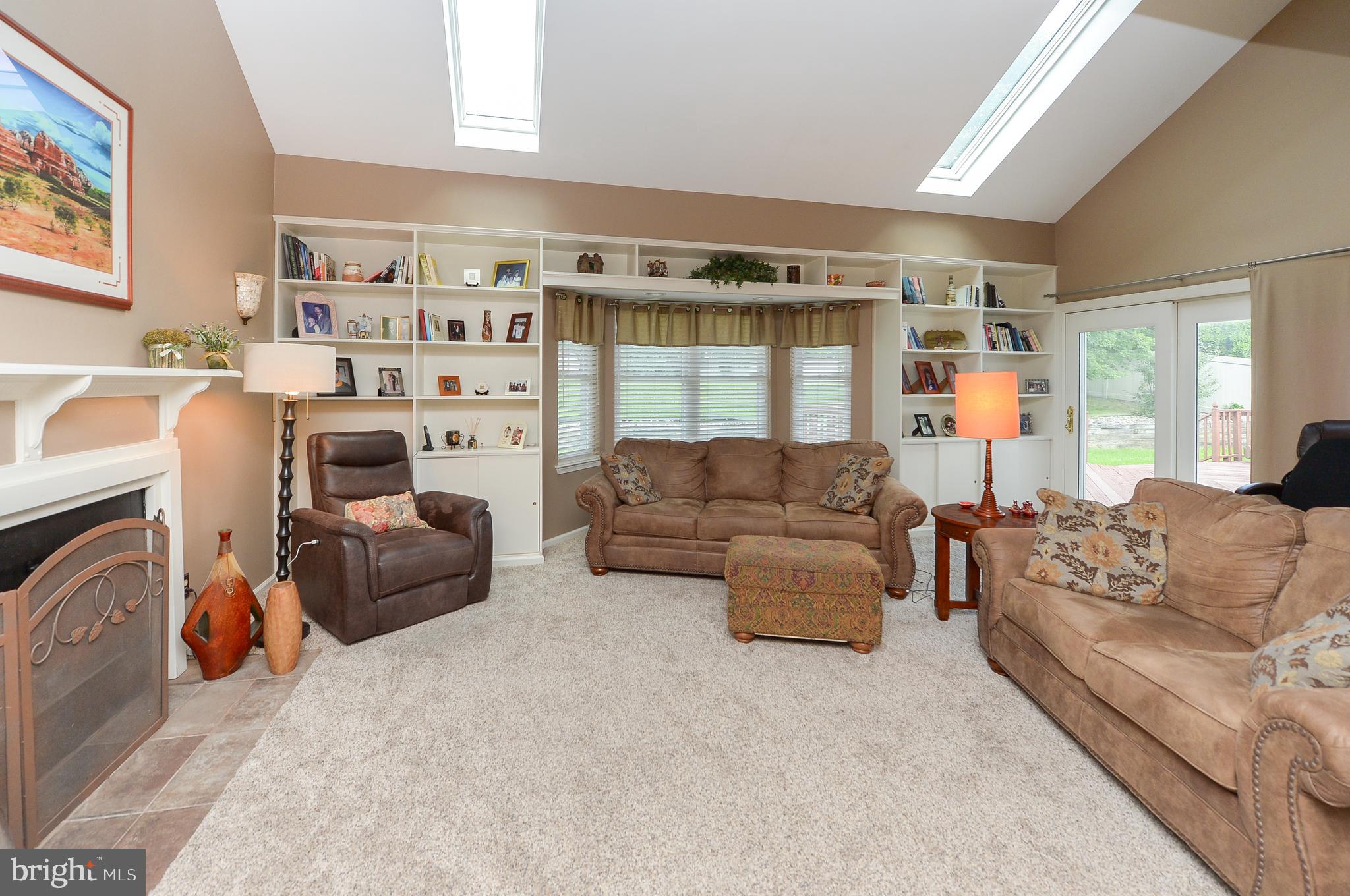 22 Hawk Lane Marlton, NJ 08053 - Photo 22 of 39 Family Room with custom Built In's and Fireplace