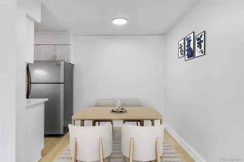 a view of a kitchen with a sink