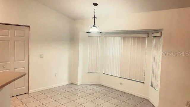 a view of a room with window