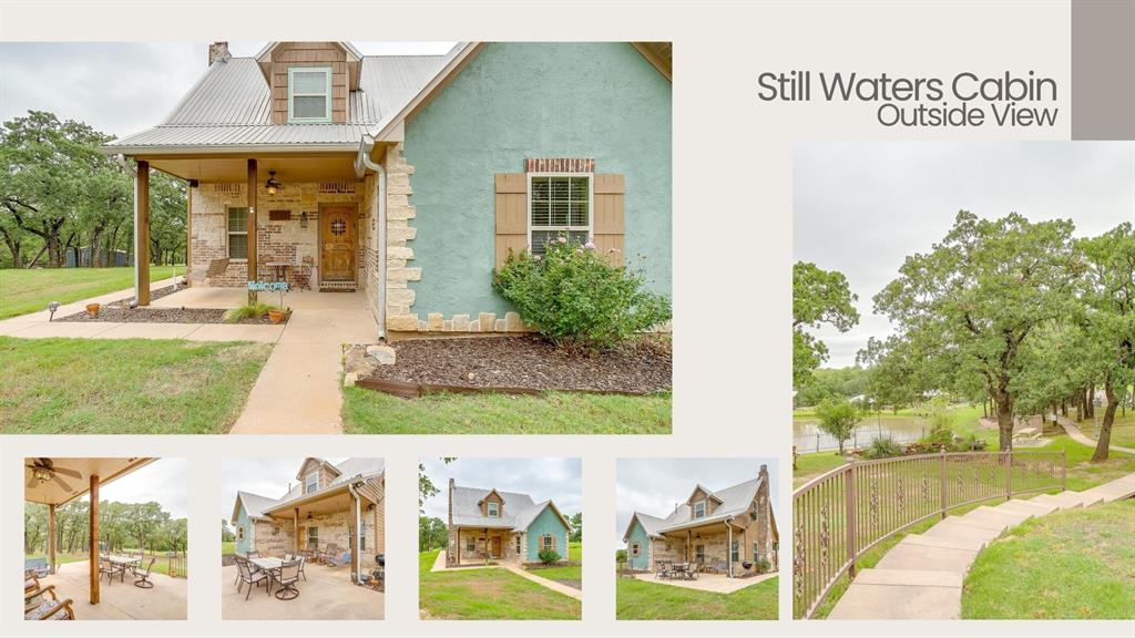 383 County Road 3672 Springtown, TX 76082 - Photo 19 of 39 a front view of a house with garden