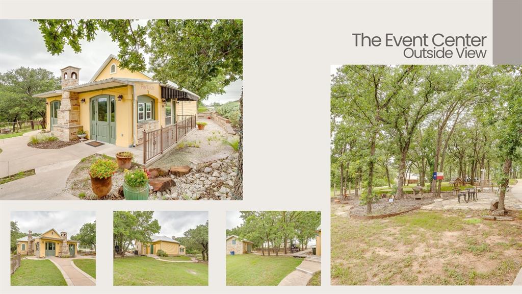 383 County Road 3672 Springtown, TX 76082 - Photo 31 of 39 a view of a yard with an outdoor seating