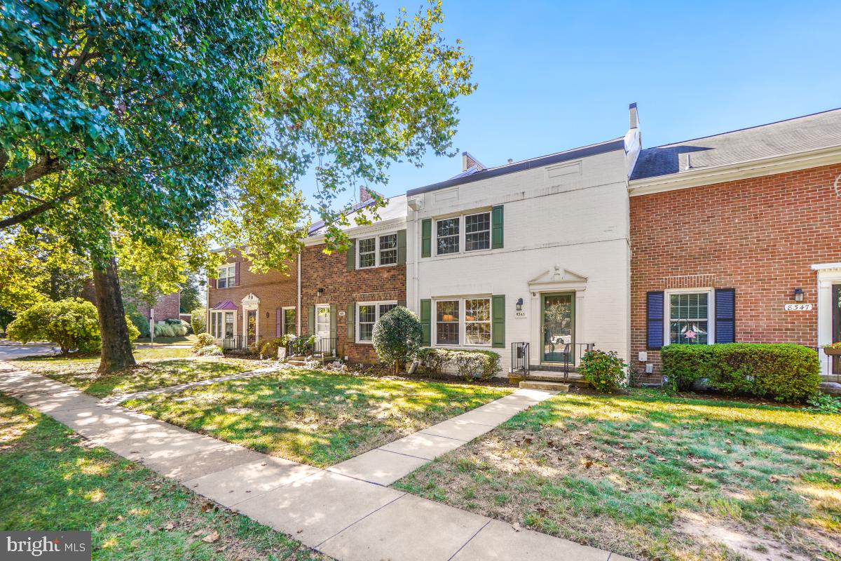 8345 Forrester Boulevard Springfield, VA 22152 - Photo 2 of 30 Tree-lined street view of front entrance and yard