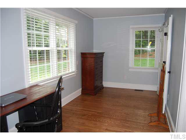 2808 Rothgeb Drive Raleigh, NC 27609 - Photo 13 of 25 MASTER SUITE ADDITION FEATURES AN OFFICE/STUDY/SITTING ROOM AND A LARGE WALK-IN CLOSET!!