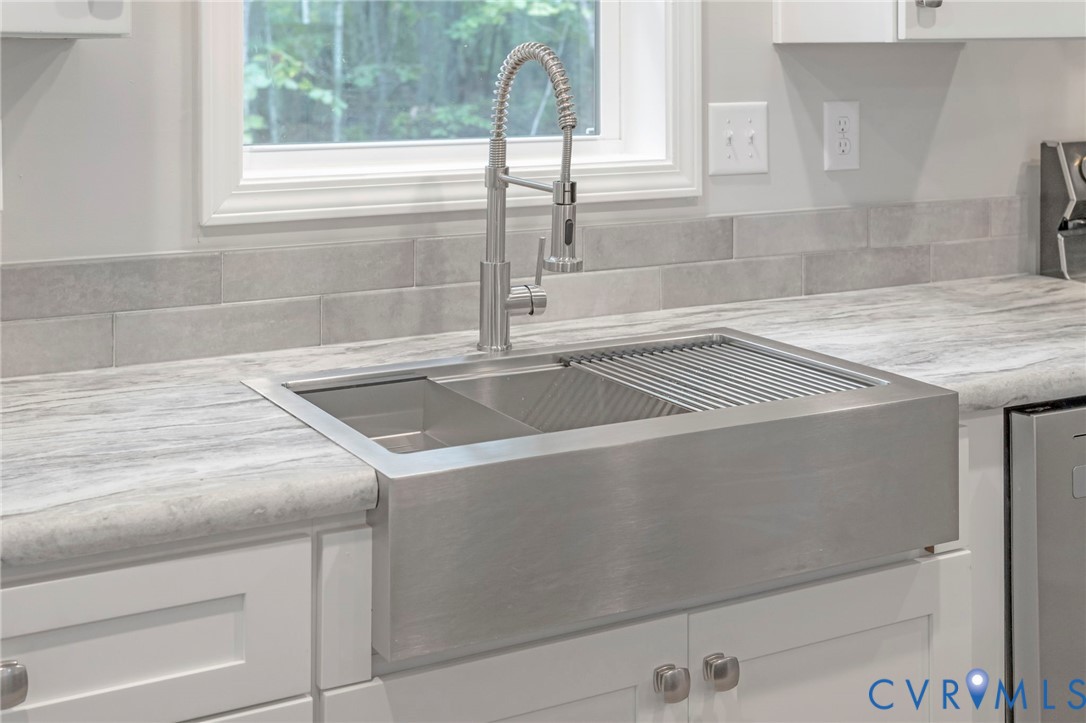 46 Union Church Road Palmyra, VA 22963 - Photo 27 of 50 Kitchen featuring white cabinets, healthy amount o