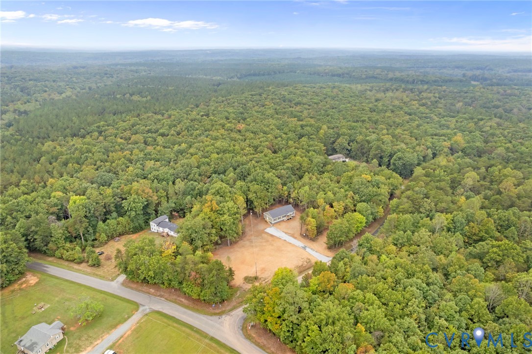 46 Union Church Road Palmyra, VA 22963 - Photo 31 of 50 Aerial overview of property's location with a heav