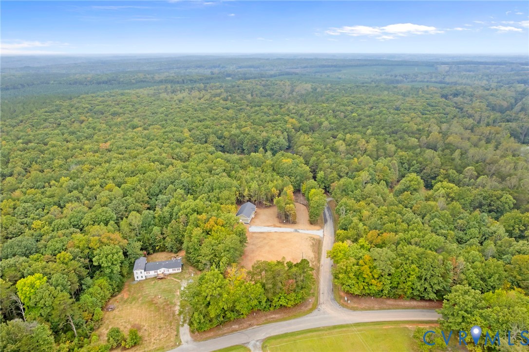 46 Union Church Road Palmyra, VA 22963 - Photo 33 of 50 Aerial overview of property's location with a fore